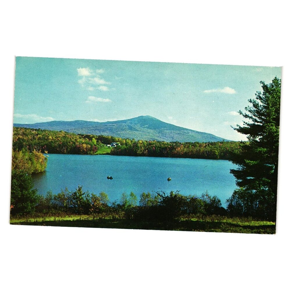 Stone Pond Mt Monadnock Postcard Scenic New Hampshire Photography Carleton Allen